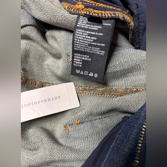 Pilcro antrhopologie Dark Blue Flare Jeans - Picture 10 of 10